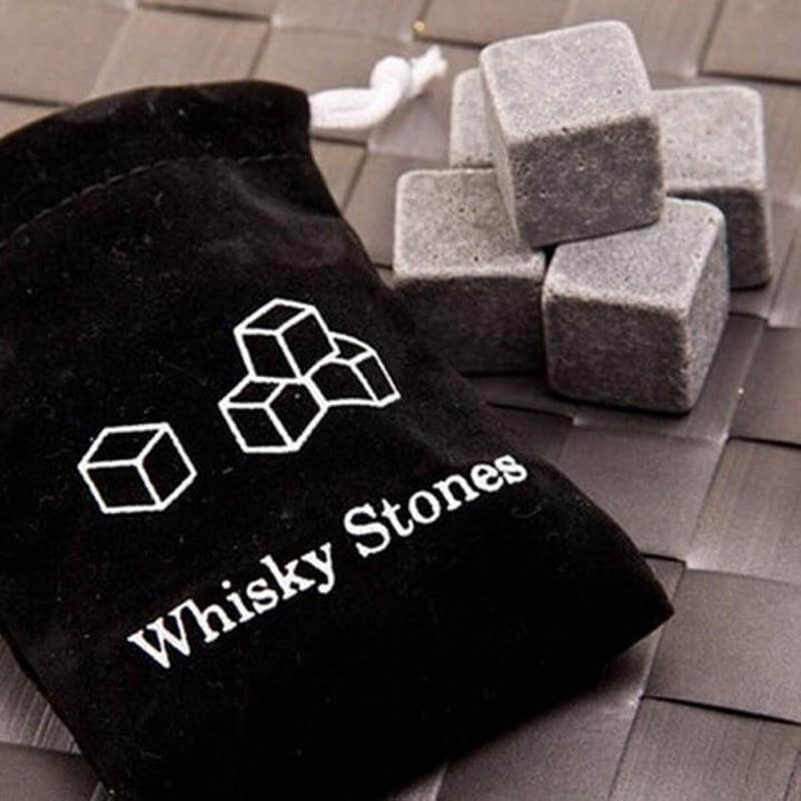 Skanto | 9stk/set Naturlige Whiskey Steiner Hjemme Bar Verktøy