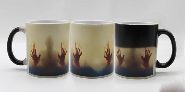 Heat Sensitive Bloody Hands Mug | Skanto