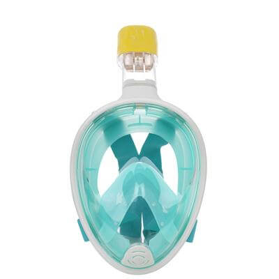 Skanto | Full Face Underwater Scuba Anti Fog Dykkermaske med Øreplugg Pustemunnstück