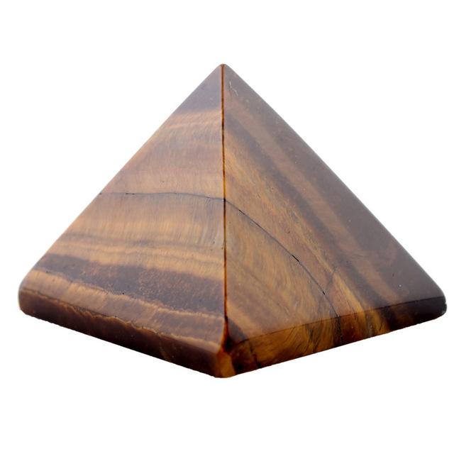 Pyramid Chakra Healing Reiki Crystal | Skanto