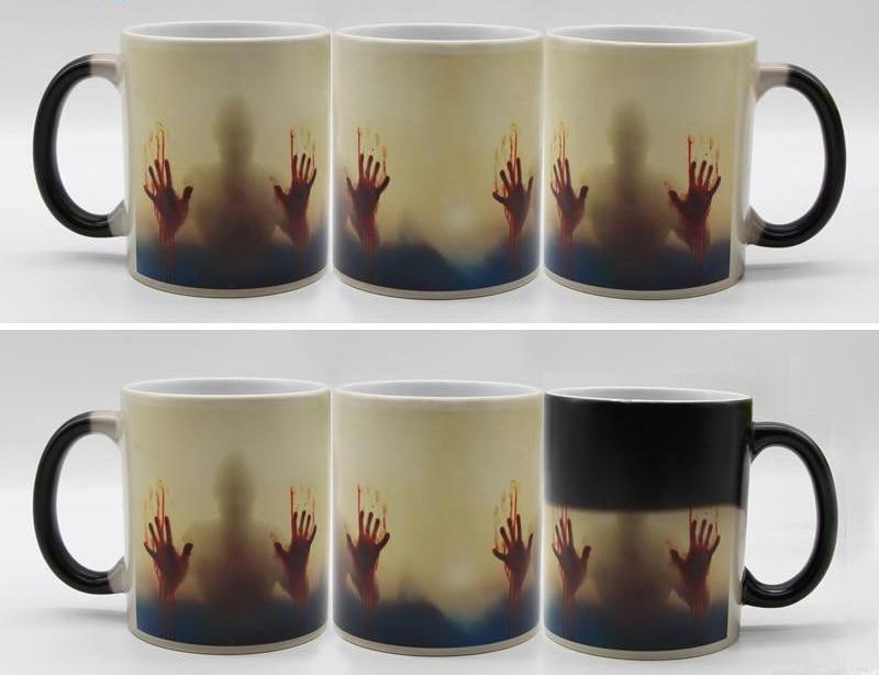 Heat Sensitive Bloody Hands Mug | Skanto