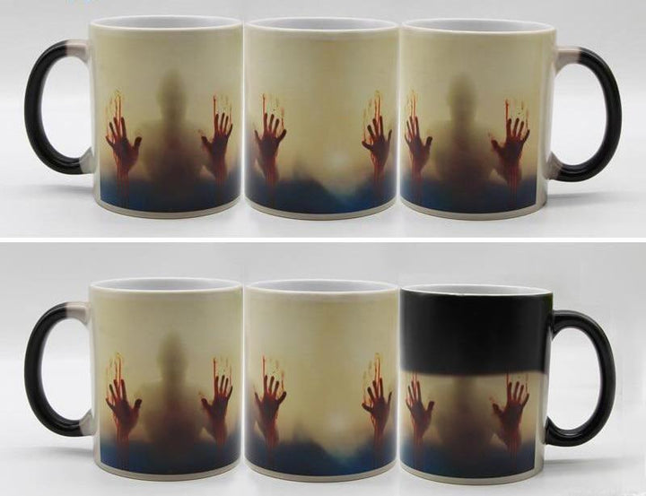 Heat Sensitive Bloody Hands Mug | Skanto