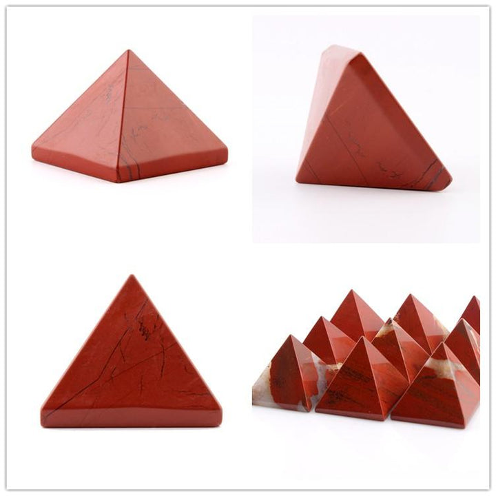 Pyramid Chakra Healing Reiki Crystal | Skanto