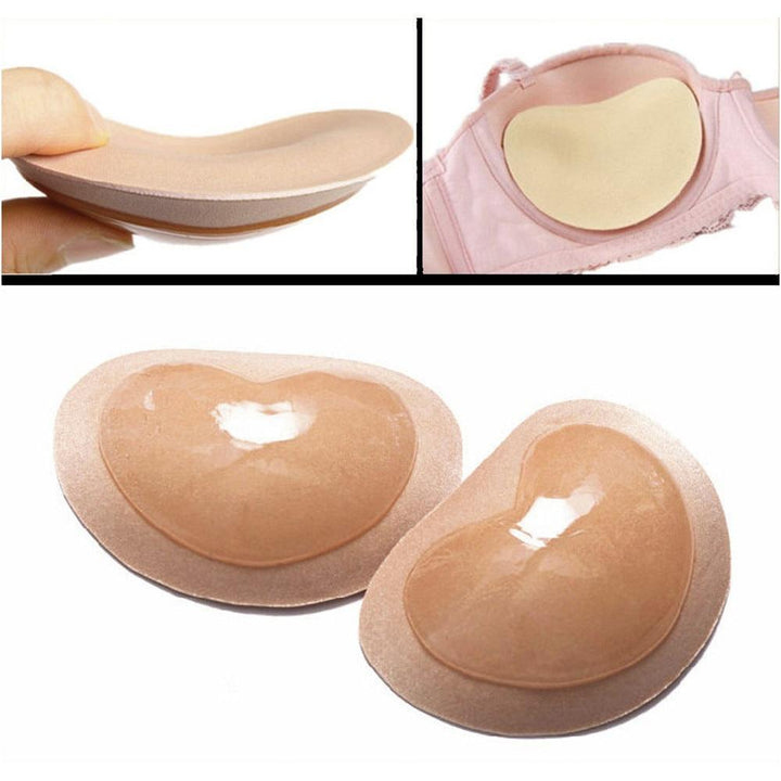 Skanto | Magic Heart Bikini Forsterkning Polstret BH Limte Bryst Push Up Puter