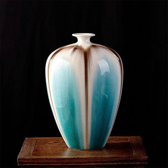 Skanto | Klassisk gammel Jingdezhen is sprekker keramisk glasur vase