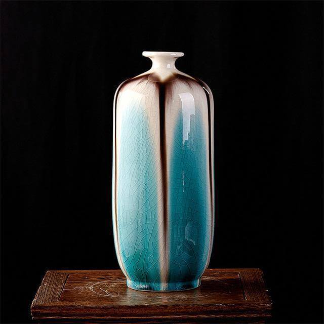 Skanto | Klassisk gammel Jingdezhen is sprekker keramisk glasur vase