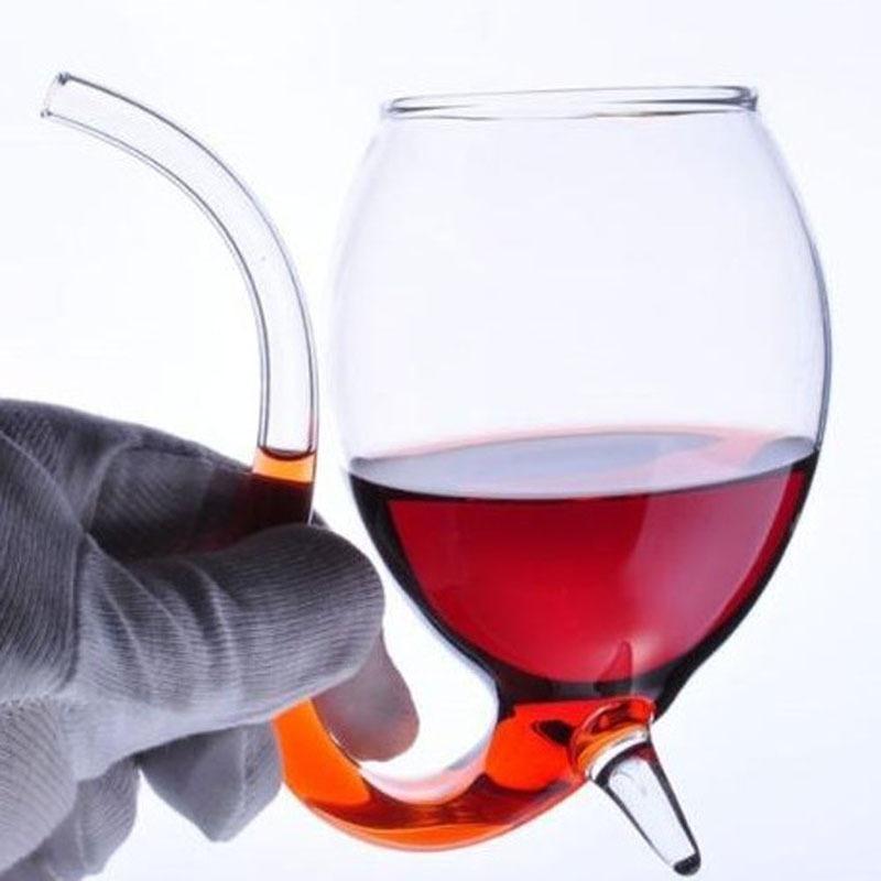 Vine - Vin Glass med sugerør | Skanto