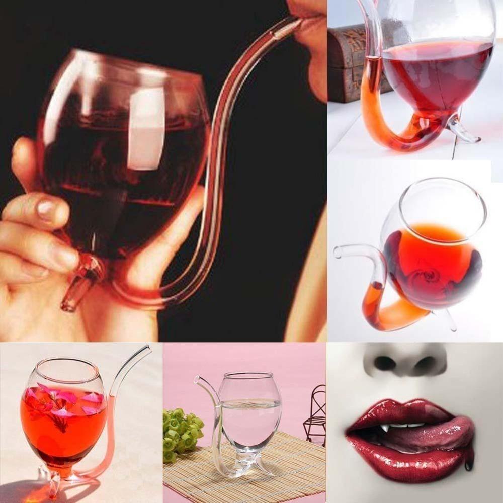 Vine - Vin Glass med sugerør | Skanto