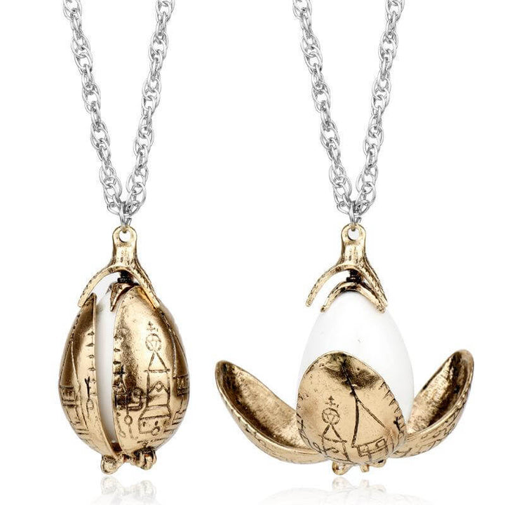Skanto | Fire Dragon Egg Necklace