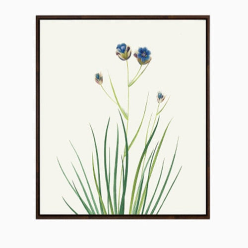 Blomster Lerretsmaleri Natur Plakat - Lerret Veggkunst Maleri