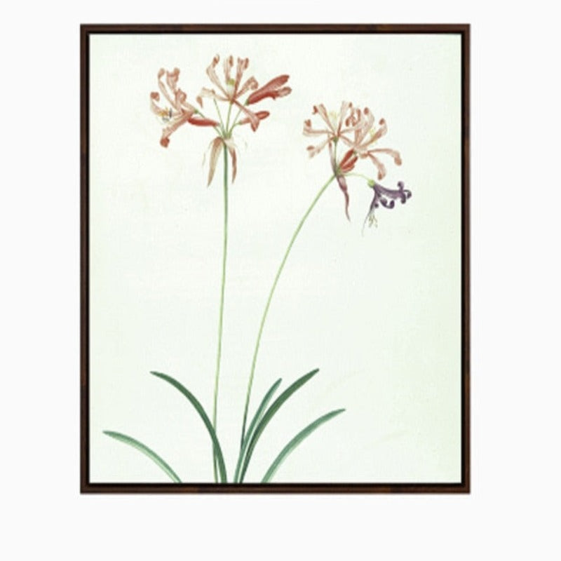 Blomster Lerretsmaleri Natur Plakat - Lerret Veggkunst Maleri