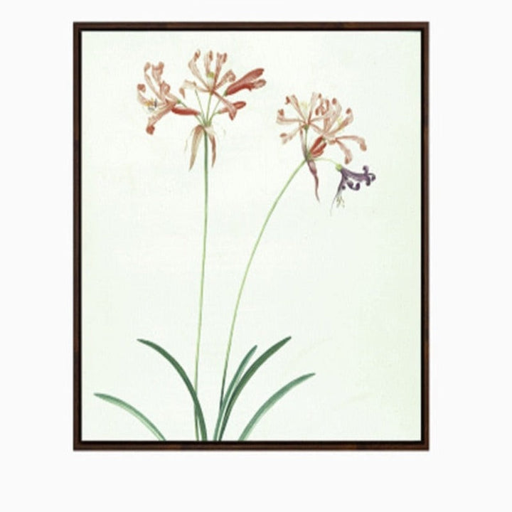 Blomster Lerretsmaleri Natur Plakat - Lerret Veggkunst Maleri