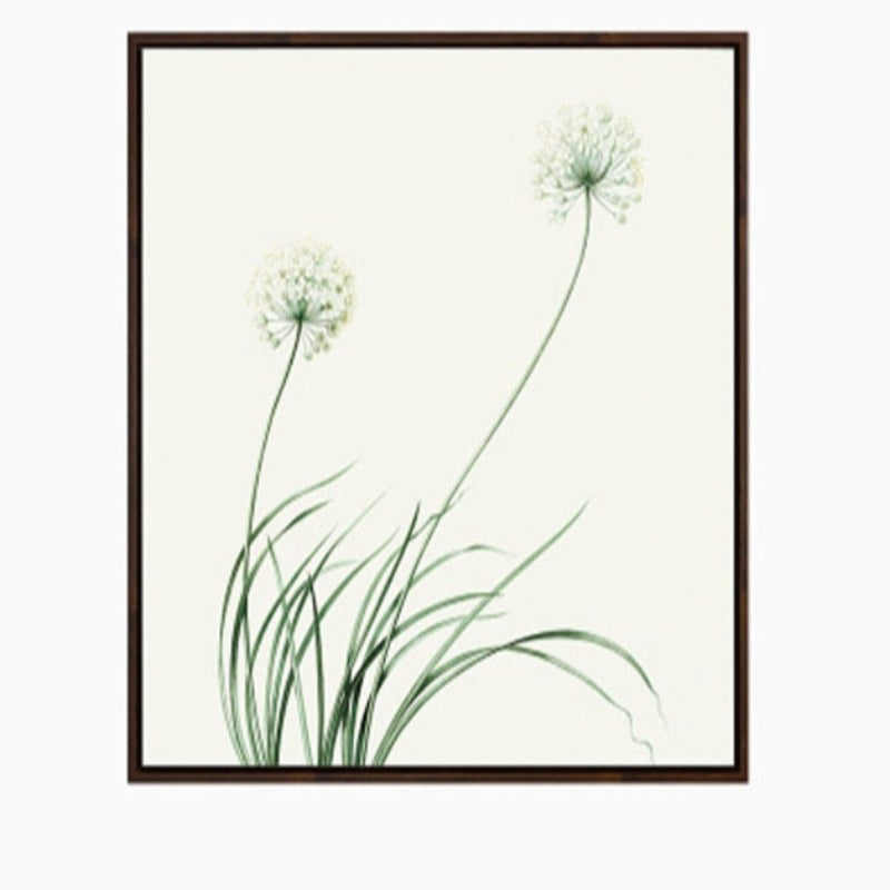 Blomster Lerretsmaleri Natur Plakat - Lerret Veggkunst Maleri