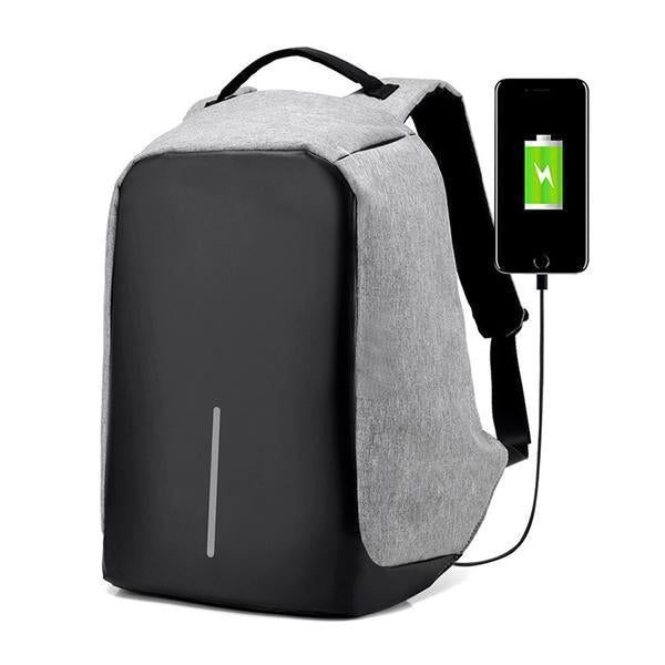 The Diamond Anti Theft Backpack med USB-lader | Skanto
