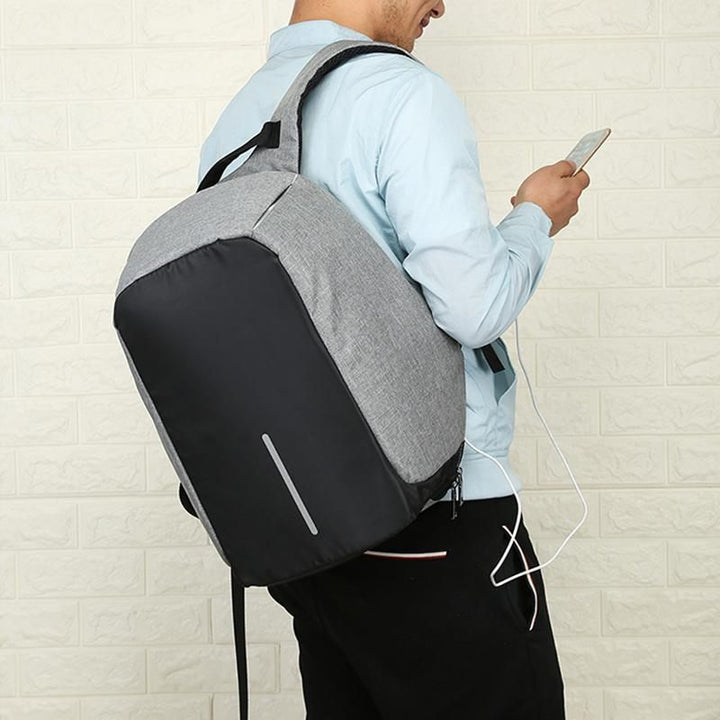 The Diamond Anti Theft Backpack med USB-lader | Skanto
