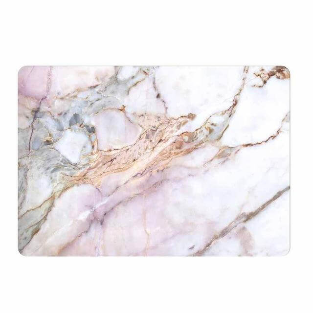 Skanto | Naturlig Marmor Hud Laptop Klistremerke for Apple Macbooks