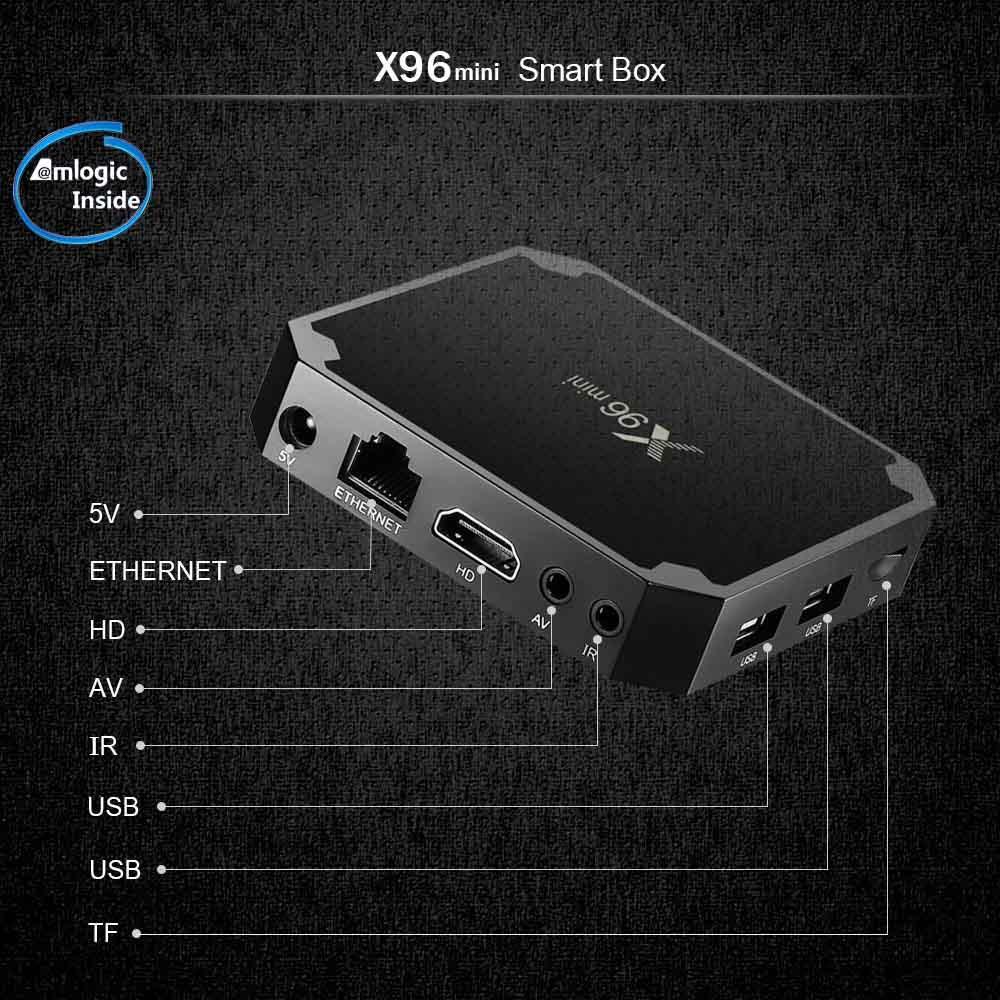 Skanto | X96 mini TV-boks Android TV 7.1