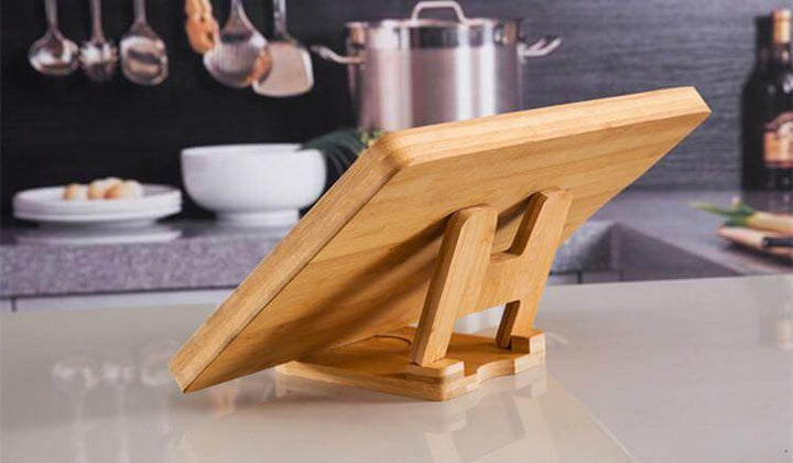 Skanto | Skjærebrett Sammenleggbar holder for tregryte lokk