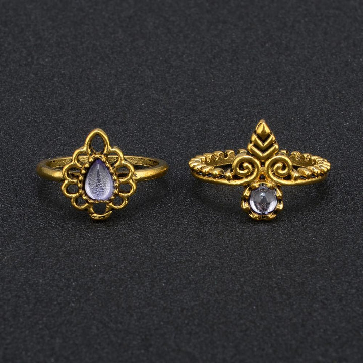 7 Piece Stack Vintage Ringer | Skanto