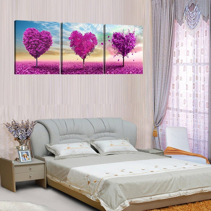 Loving Trees - Lerret Veggkunst Maleri