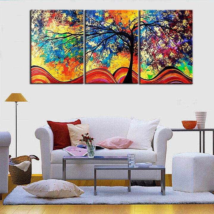 Abstract Tree of Life - Canvas Wall Art Painting | Skanto
