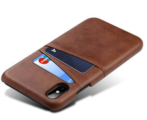 Skanto | Luksus Lærveske For Iphone X