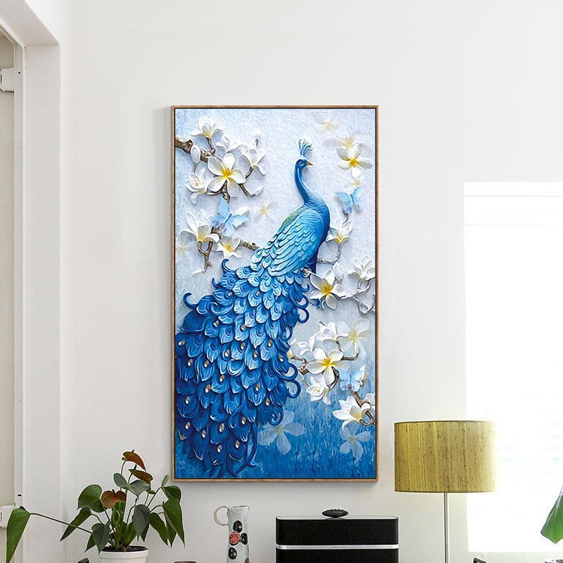Ekstravagant Påfugl - GemPaint Sett | Skanto