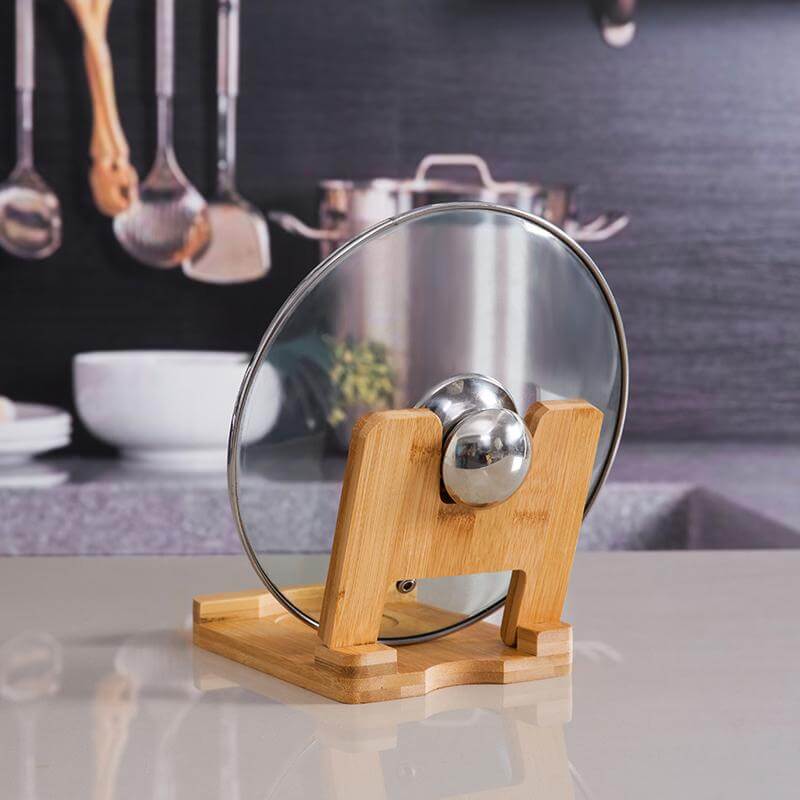 Skanto | Skjærebrett Sammenleggbar holder for tregryte lokk