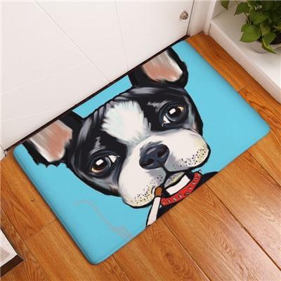 Skanto | Cartoon Style Anti-glid Hund Maleri Gulvmatte