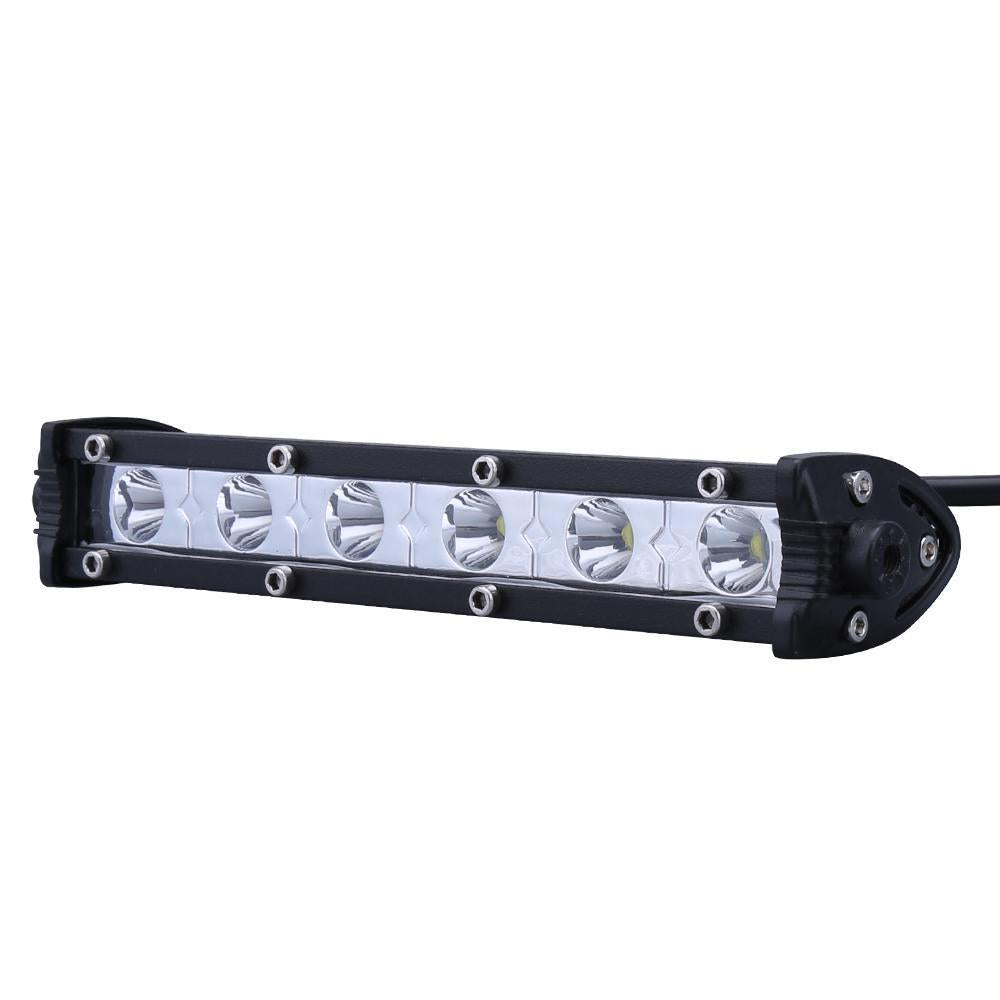Skanto | 6 tommer 24W Enkel rekke LED Lyslist Vanntett Offroad Biler