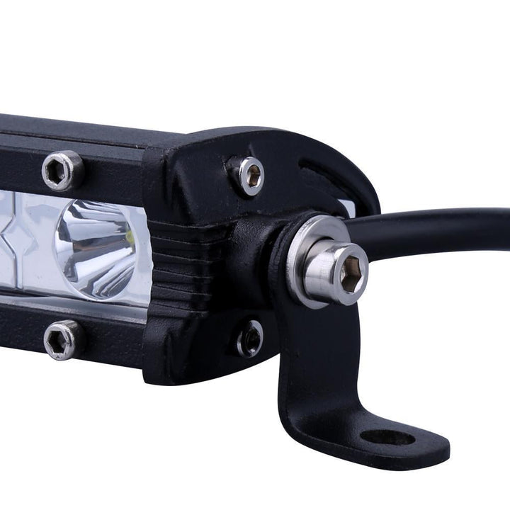 Skanto | 6 tommer 24W Enkel rekke LED Lyslist Vanntett Offroad Biler