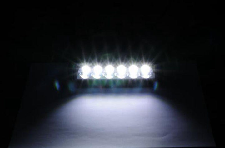 Skanto | 6 tommer 24W Enkel rekke LED Lyslist Vanntett Offroad Biler