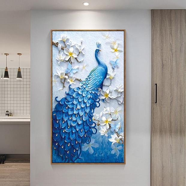 Ekstravagant påfugl - GemPaint-sett | Skanto