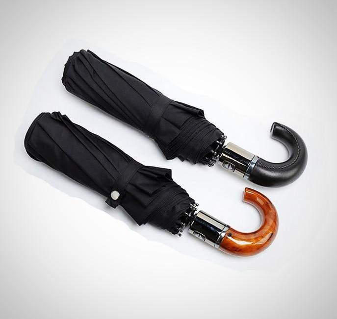 Skanto | Premium Classic Engelsk Stil Automatisk Paraply Vindresistent