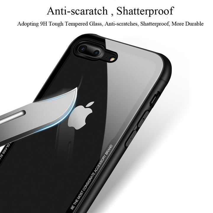 Herdet Glass iPhone Etui | Skanto