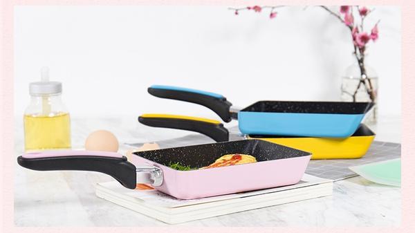 Ollam - Non-Stick Aluminium Egg Roll Stekepanne | Skanto