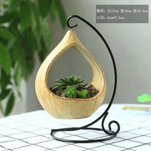 Skantoomster Henger Triangel Vase Container Pot | Skanto