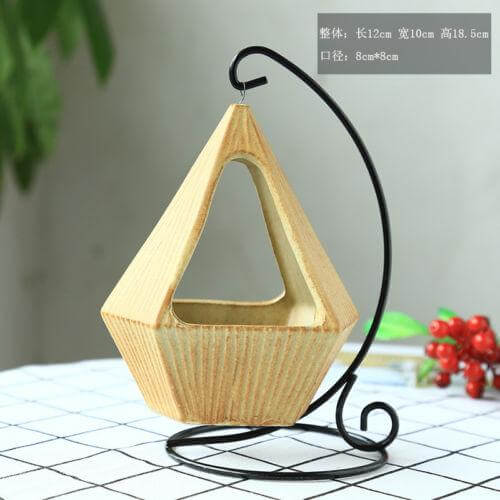 Skantoomster Henger Triangel Vase Container Pot | Skanto