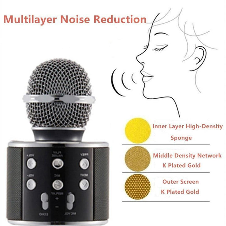 Skanto | Trådløs Magisk Karaoke Mikrofon – Bluetooth Karaoke Mikrofon