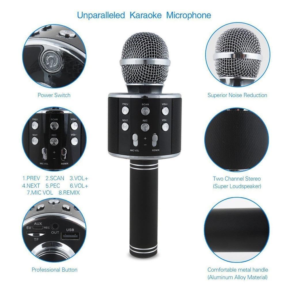 Skanto | Trådløs Magisk Karaoke Mikrofon – Bluetooth Karaoke Mikrofon