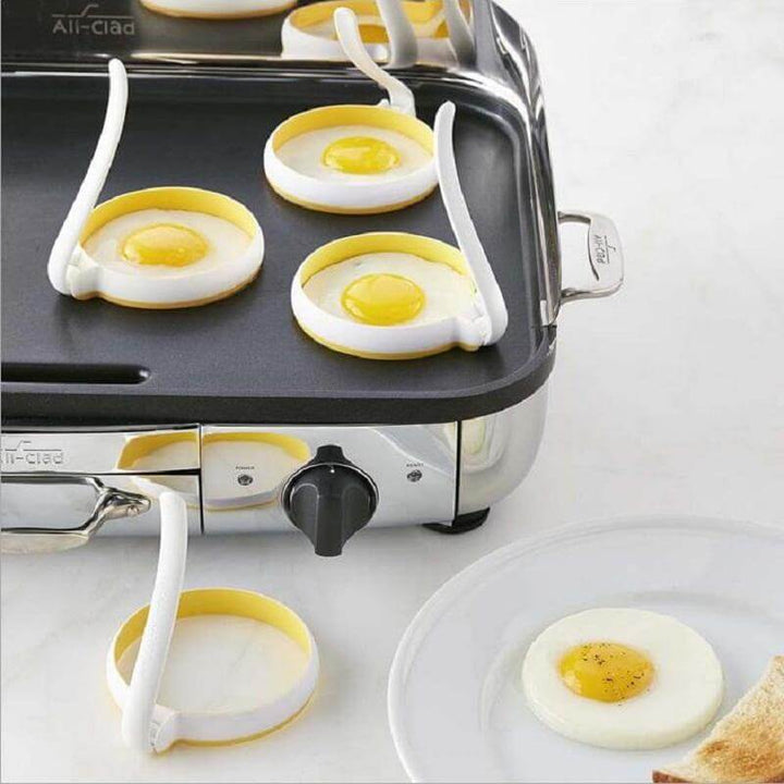 Skanto | 2stk/set Sirkelformet Stekt Egg Form Pannekake Ringer