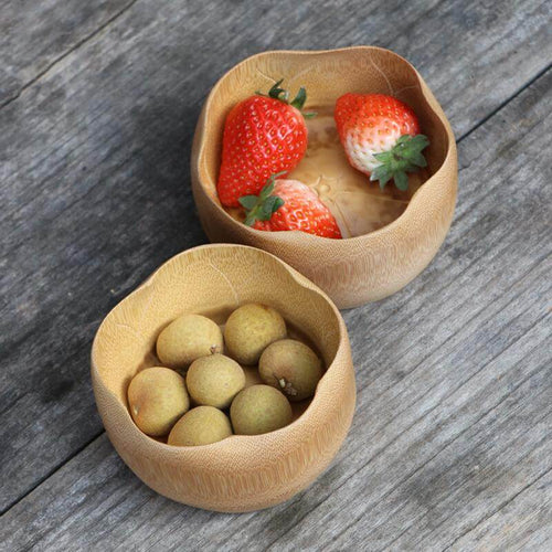 Skanto | Håndlagde naturlige bambusskåler