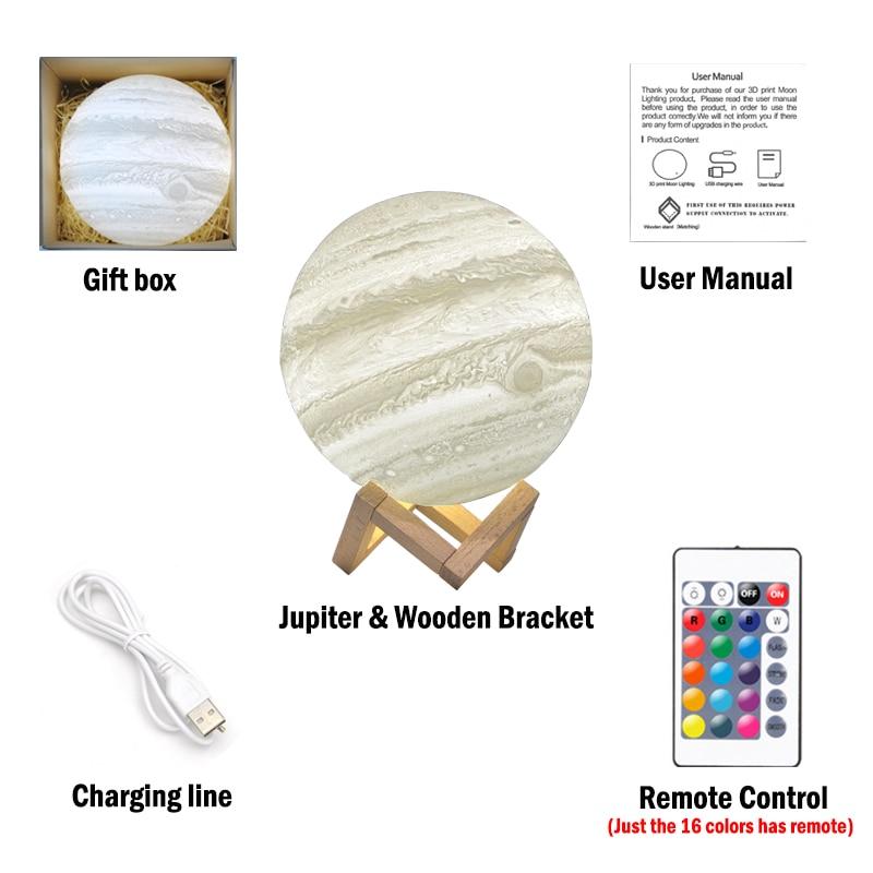 Jupiter Fargeforandrings Skrivebordlampe | Skanto