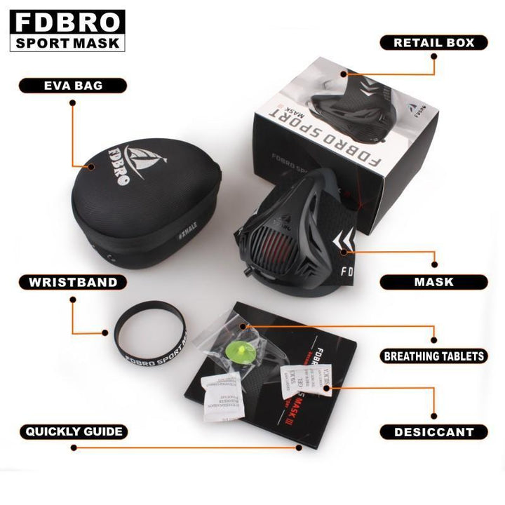 Skanto | Sports trening fitness maske for elevasjonstrening