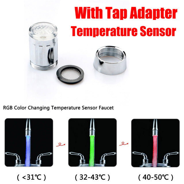 Fargerik temperatursensorkran