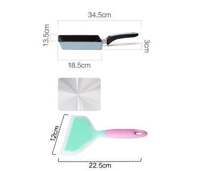 Ollam - Non-Stick Aluminium Egg Roll Stekepanne | Skanto