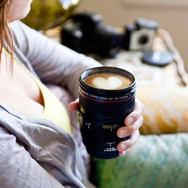 Skanto | Rustfritt Stål Reisekaffekopp for Fotografer