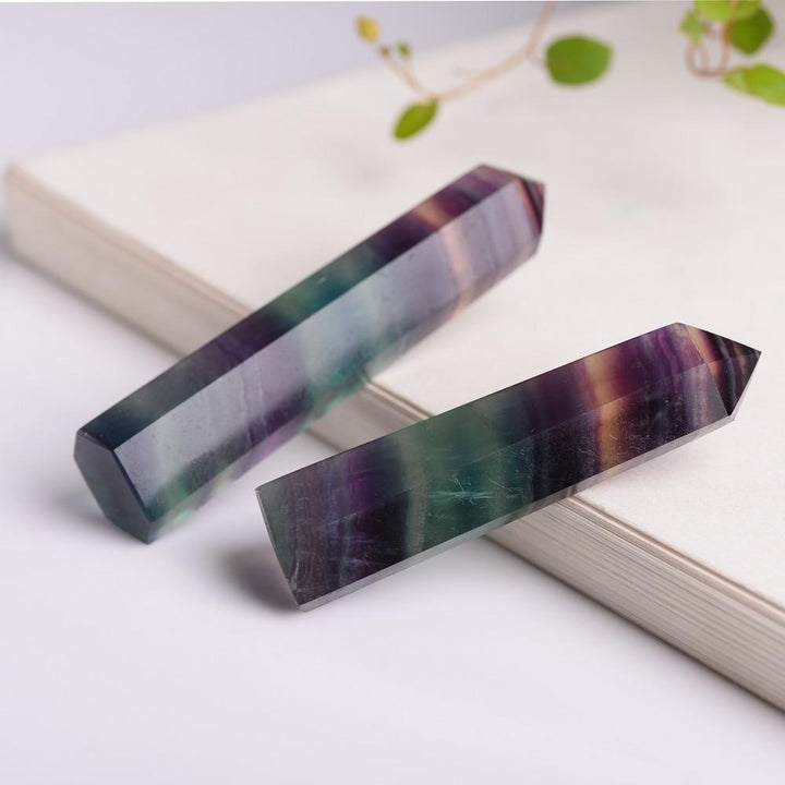 Prism - Naturlig Fluoritt Krystall | Skanto