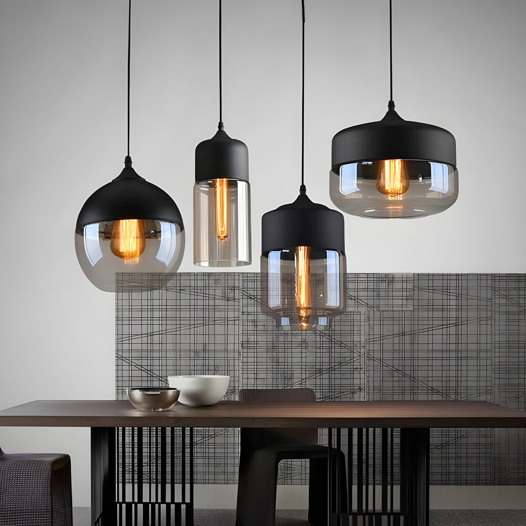 LED-pendellampe i glass – Moderne, skandinavisk design for stilige oppholdsrom