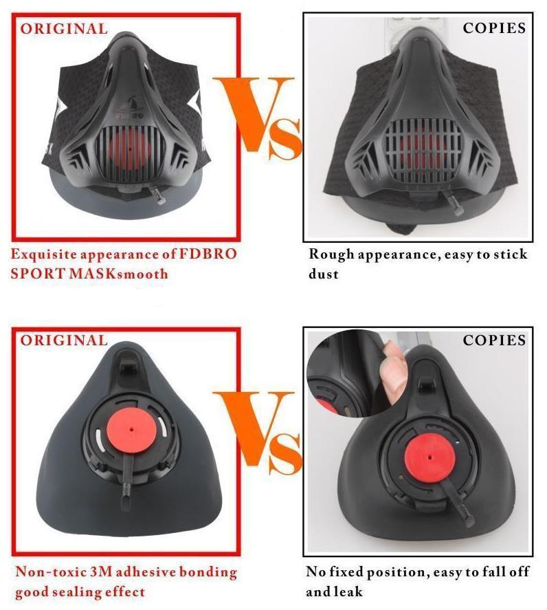 Skanto | Sports trening fitness maske for elevasjonstrening